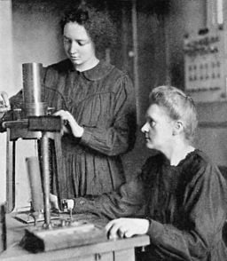 Irene and Marie Curie 1925 1